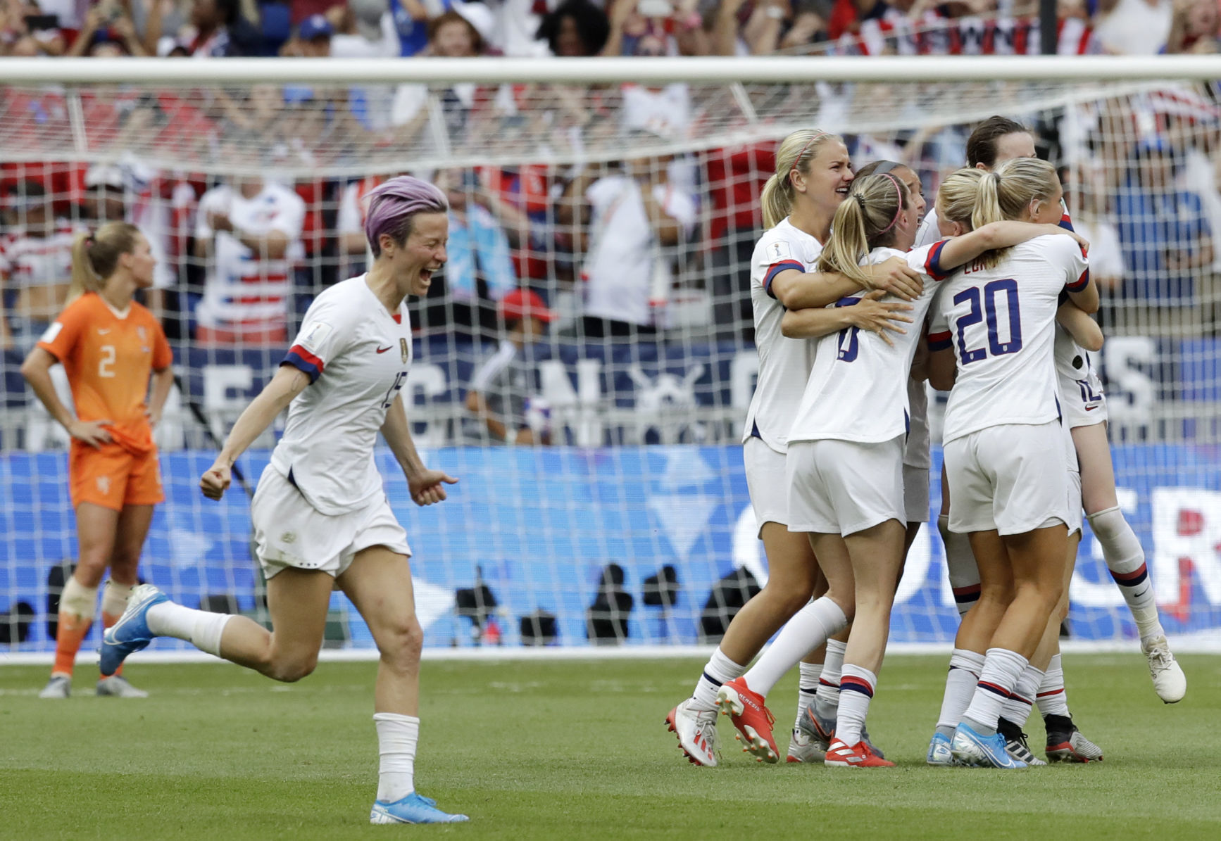 APTOPIX France US Netherlands WWCup Soccer